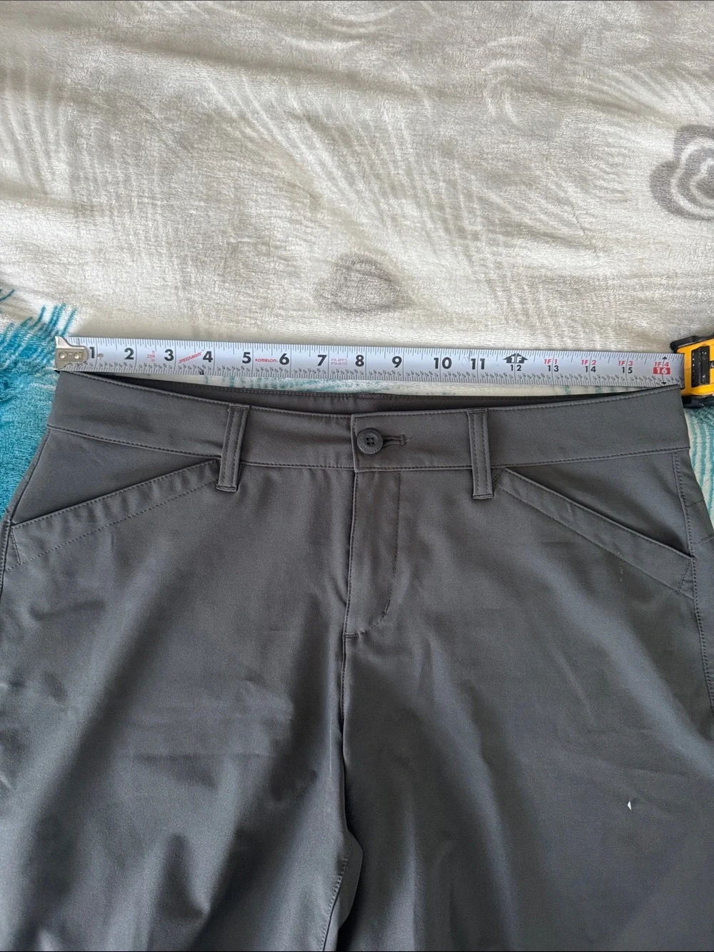 Eddie Bauer Women's Dark Gray Performance Bermuda Shorts